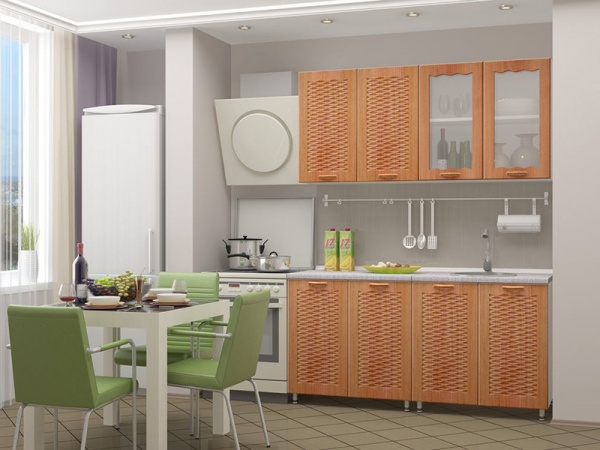 Кухонный Гарнитур Ирина МДФ 1600 мм