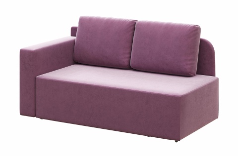 Диван кушетка Кайли левый сиреневый