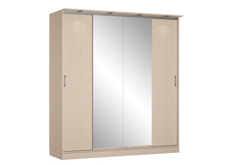 Шкаф-Купе Альба-3 (Ш-2000 х В-2220 х Г-720 мм)/Разные Цвета