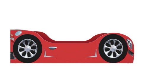 Детская Кровать-Машинка 4 WD (Д-2018 х В-556 х Г-864мм)/Красный или Синий